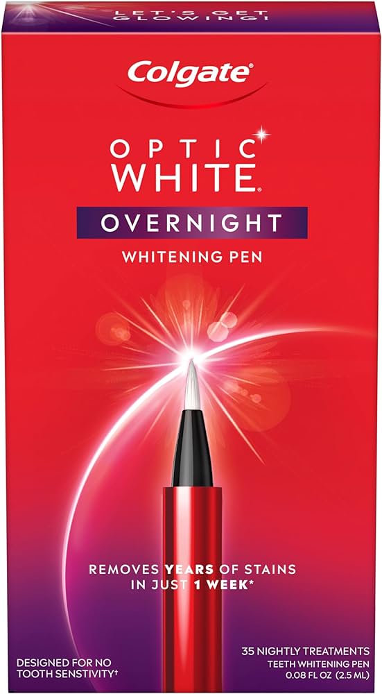 Colgate Optic White Overnight Teeth Whitening Gel