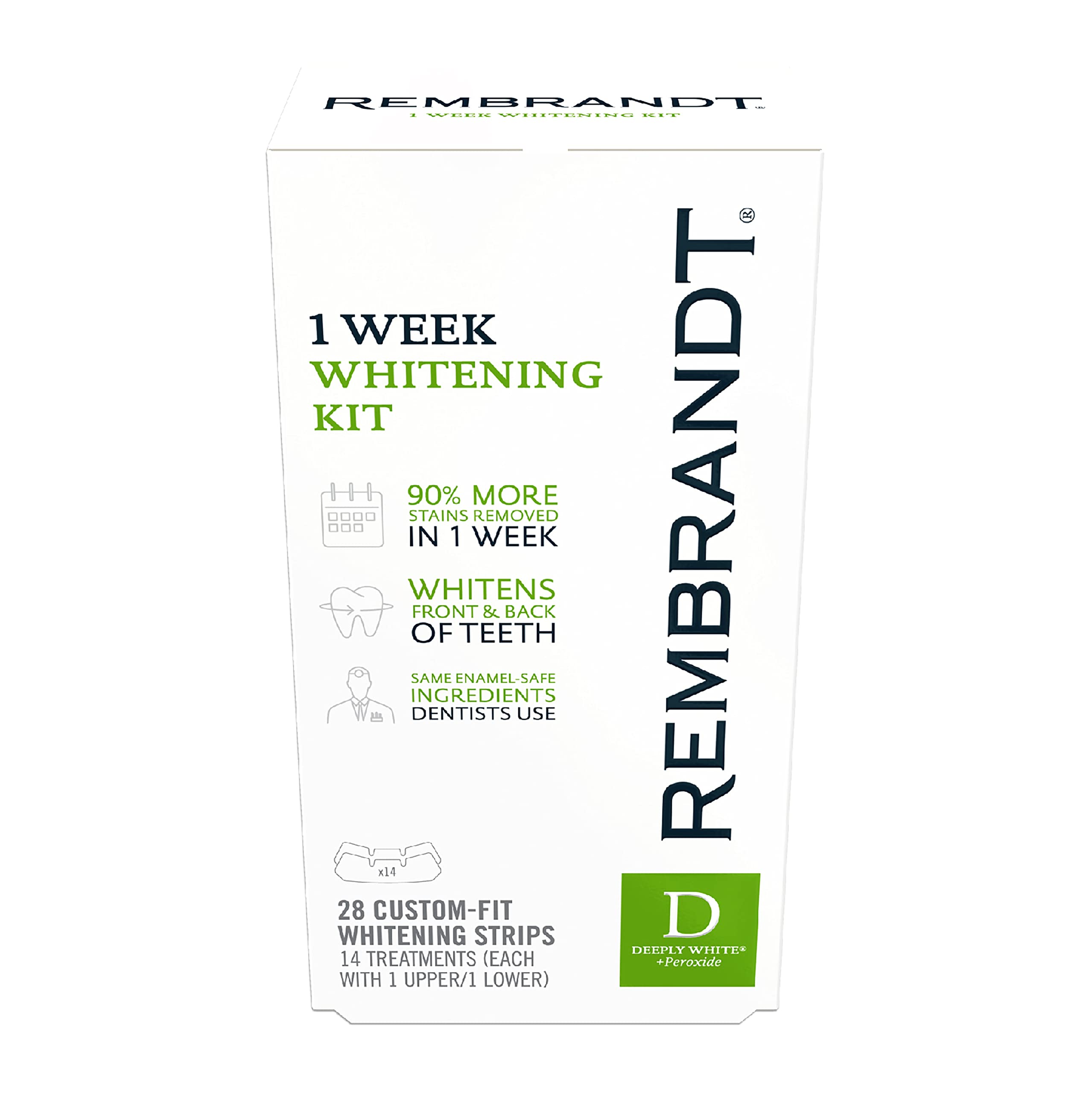 Rembrandt Deep Whitening Strips