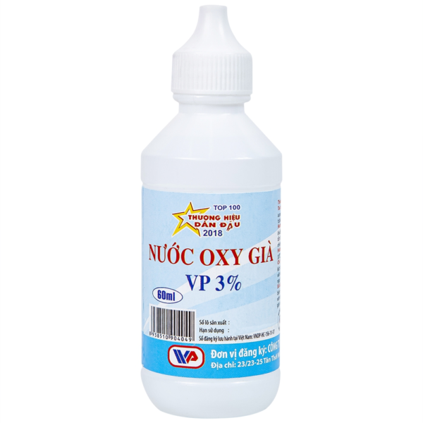 Oxy già có tính chất tẩy trắng và loại bỏ cao răng