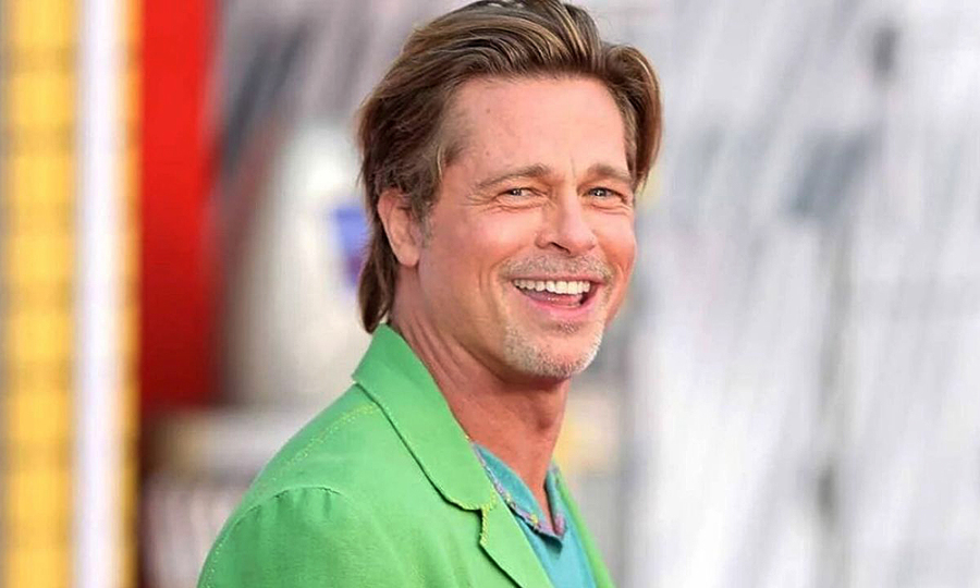 Bộ răng của Brad Pitt không chỉ đều đặn mà còn trắng sáng tự nhiên