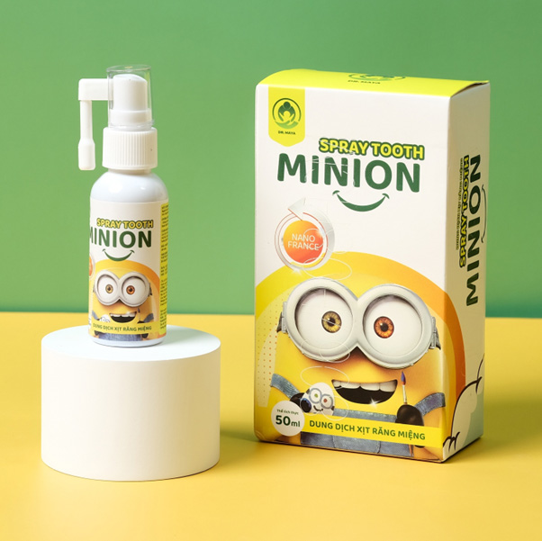 Spraytooth Minion là sự kết hợp tinh tế giữa hiệu quả và sự vui nhộn cho trẻ em