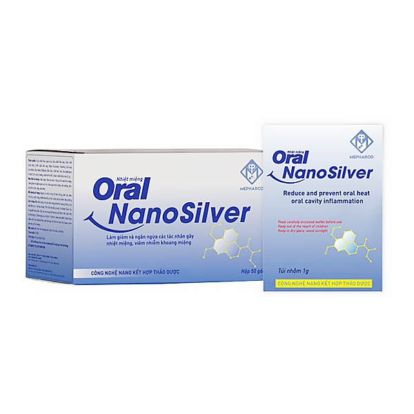 Gel bôi nhiệt miệng Oral Nano silver là một lựa chọn hàng đầu trong việc giảm nhiệt miệng