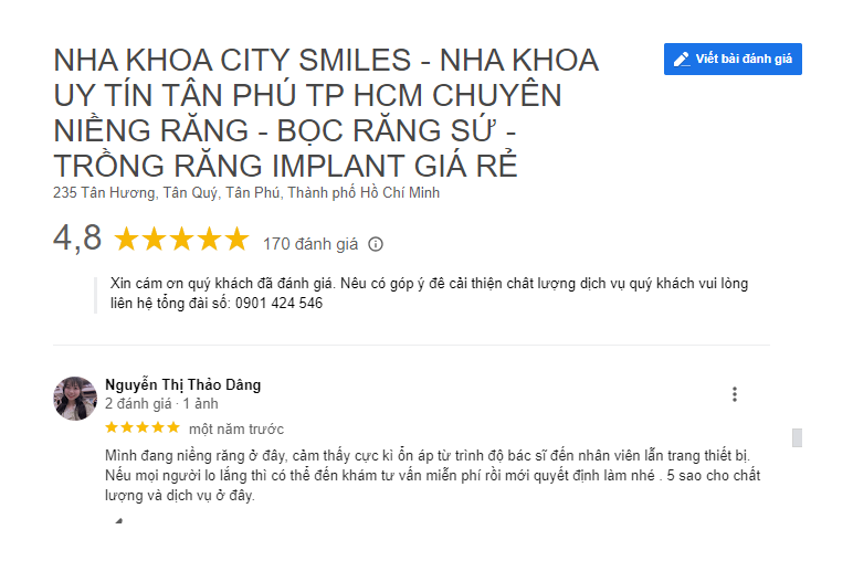 phản hồi của khách hàng