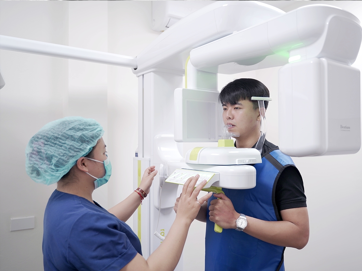 Trồng răng implant toàn hàm Tân Bình là giải pháp phục hình răng tối ưu cho người mất răng toàn bộ 6 Máy CT ConeBeam 3D